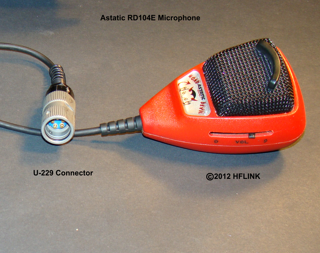 Astatic RD104E with U229 connector